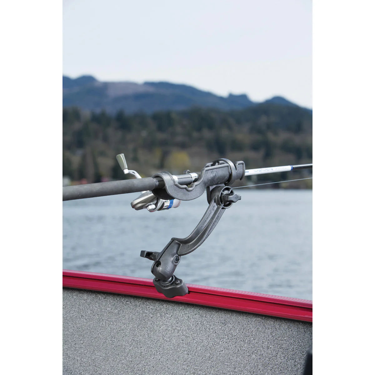 RAM ROD Fishing Rod Holder with Revolution Ratchet-Socket (RAM-114-RBNBU) (sku 54965)