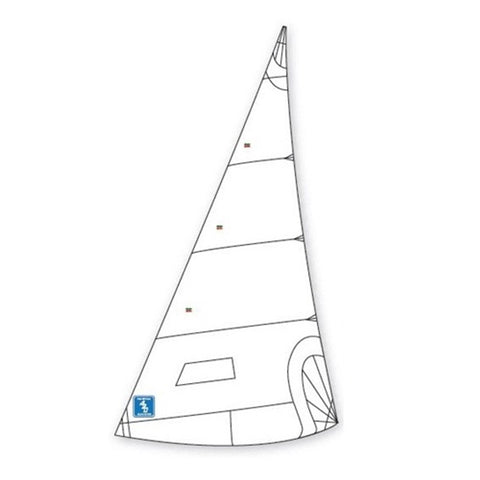 Sail, 420, Jib-wht