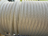 New England Ropes Sta-set 3/8" solid white - Part Number: NER 21001200600 available at Harvey Cedars Marina