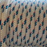 New England Ropes Sta-set 3/8 white blue fleck - Part Number: 0 available at Harvey Cedars Marina