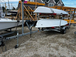 USED 2 Boat large 420  Trailer Rack with Rack pads