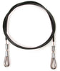 Bridle Wire  Wave 1/8" Black Wire alt