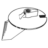 Camp Zinc / Yamaha Trim - Part Number: 61A45371 available at Harvey Cedars Marina