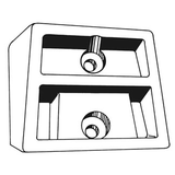 Camp Zinc Johnson/Evinrude Cobra Bell housing - Part Number: 984547 available at Harvey Cedars Marina