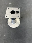 USED Seat Base Pedestal Aluminum  wSwivel