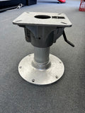 USED Seat Base Pedestal Aluminum  wSwivel