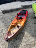 Used Ocean Kayak Malibu 11.5 Single with paddle