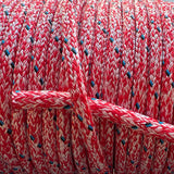 Marlow Blue Ocean D-Braid  10mm Red - Part Number: RF08BLU available at Harvey Cedars Marina