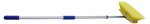 Deck Brush & Telescoping handle yellow