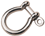 Shackle Bow SS  1/4"