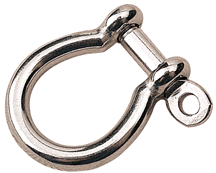 Shackle Bow SS 1/8"