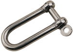 Shackle Long D SS 1/4"
