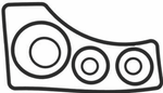 OUTDRIVE gasket set BRAVO