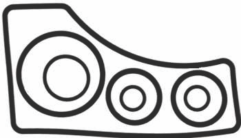 OUTDRIVE gasket set BRAVO