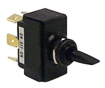 Toggle Switch on/off/on 2 Pole