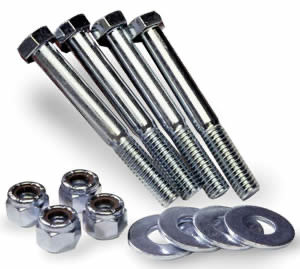 Hex Head Bolts 1/2"x3-1/2"