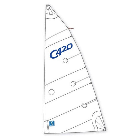 Sail, 420, Main-white