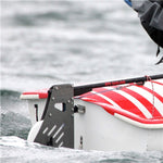 Rudder, rigged C420, V1 white