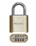 Combination Lock Brass