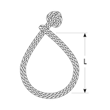 Soft-shackle 2.5x50 mm