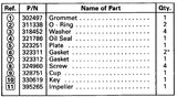 Water Pump Repair Kit OMC