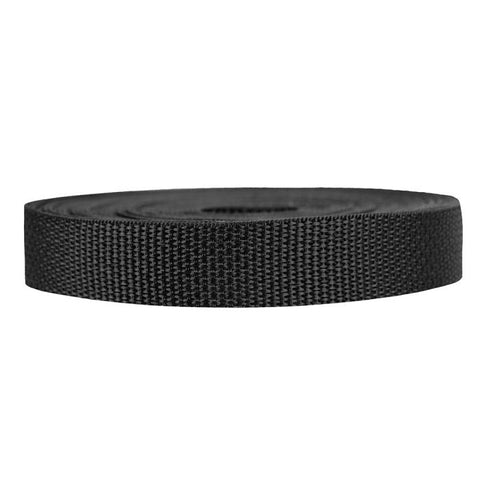 PolyPro Webbing Black 3/4"