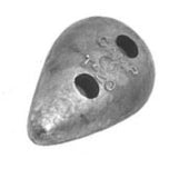 Camp Zinc Tear Drop  3 1/2" - Part Number: T20 available at Harvey Cedars Marina