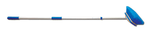Deck Brush & Telescoping handle blue